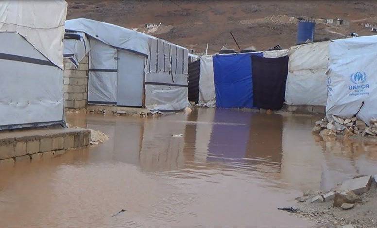 الصليب الأحمر في عرسال.. مسحُ أضرار السيول والبحث عن حلول لمنع تجددها