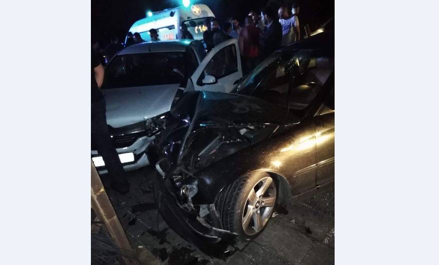بالصورة.. جريحان بحادث سير في مرياطة!