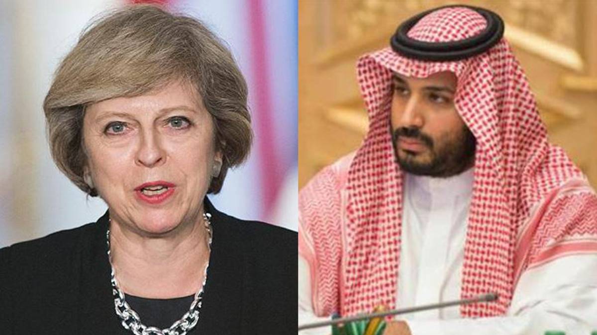 محمد بن سلمان و"تيريزا ماي" يؤكدان أهمية استقرار النفط