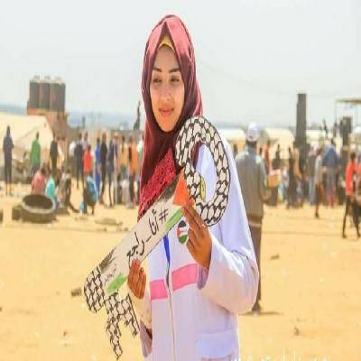 بالصور والفيديو.. فلسطين تودع رزان النجار في جنازة مهيبة