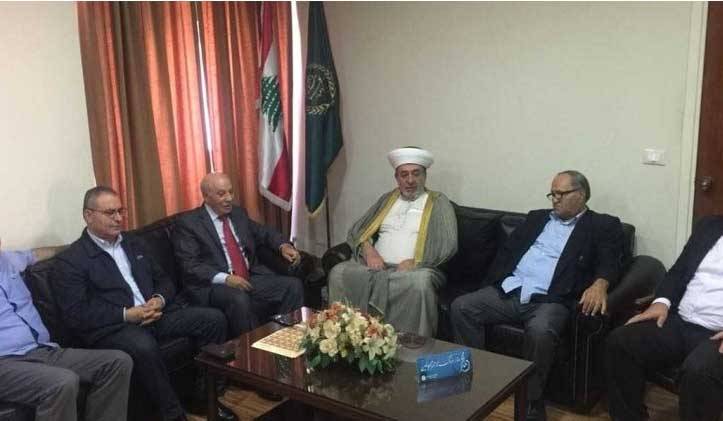 وفد «الديمقراطيّة» التقى سعد والنابلسي وحمّود وسوسان