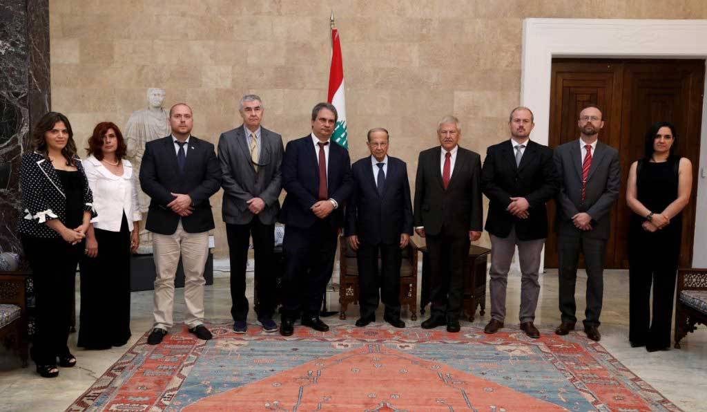 وفد أوروبي عرض مع الصراف وعثمان سبل التعاون
عون : لإقناع الدول الأوروبيّة بتحقيق عودة النازحين