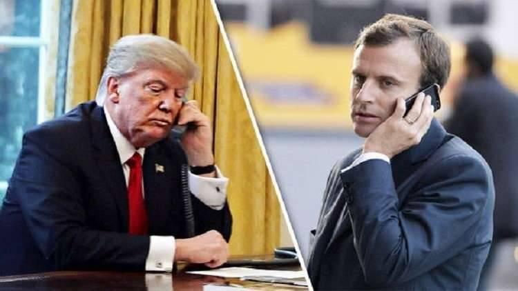 صحيفة فرنسية: مكالمة غير ودية بين ماكرون وترامب