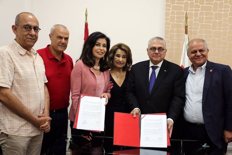 شراكة وتعاون بين الصليب الأحمر اللبناني وجمعية بيروت ماراتون