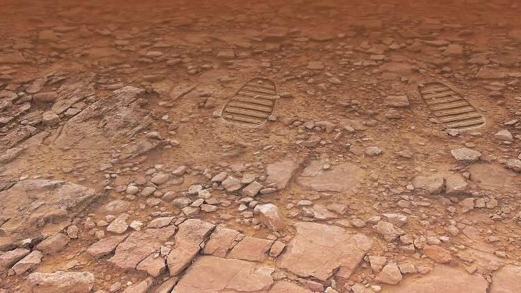 اكتشاف "أقدم آثار أقدام على الأرض"!