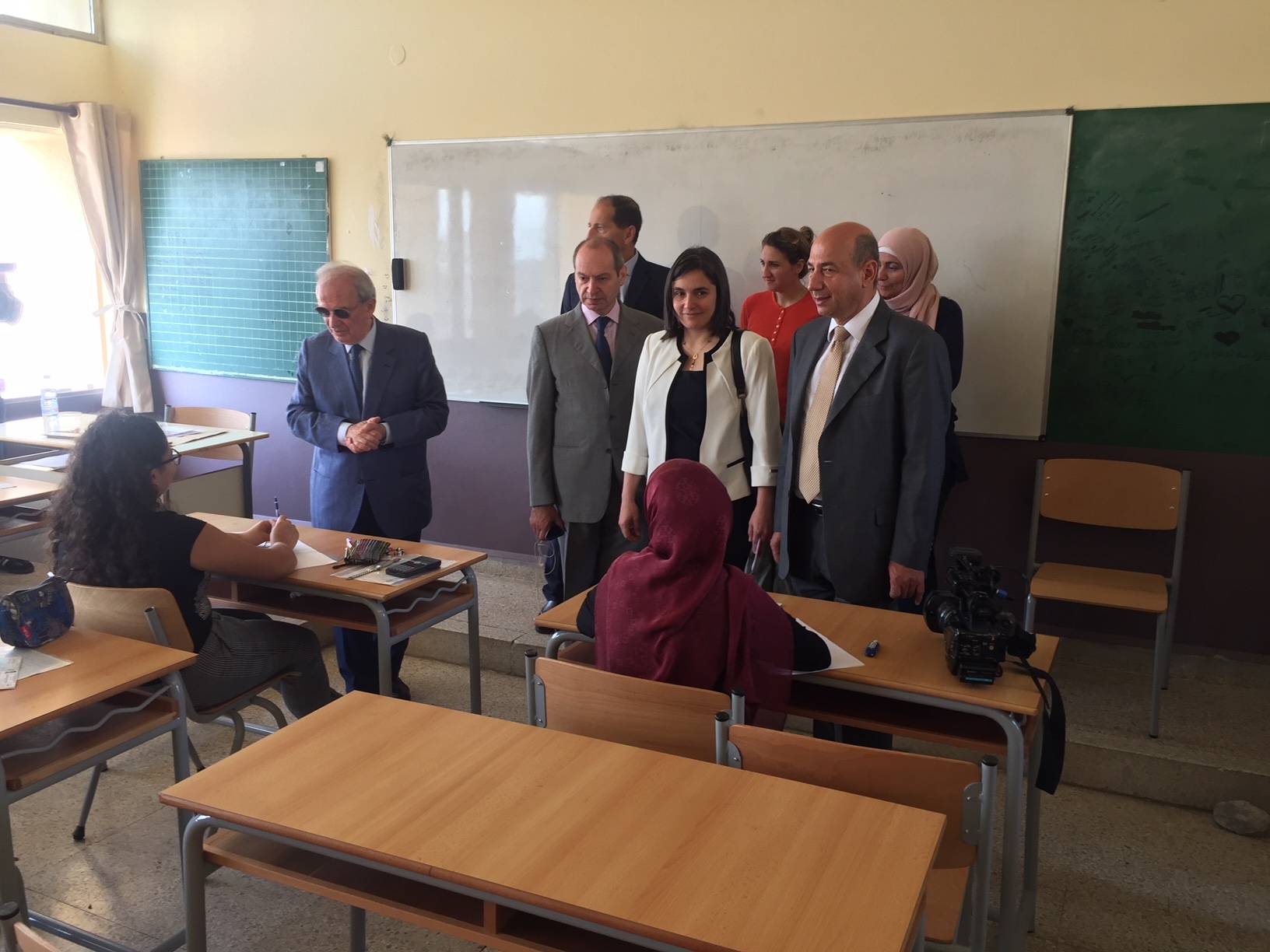 حماده تفقد إمتحانات الثانوية العامة