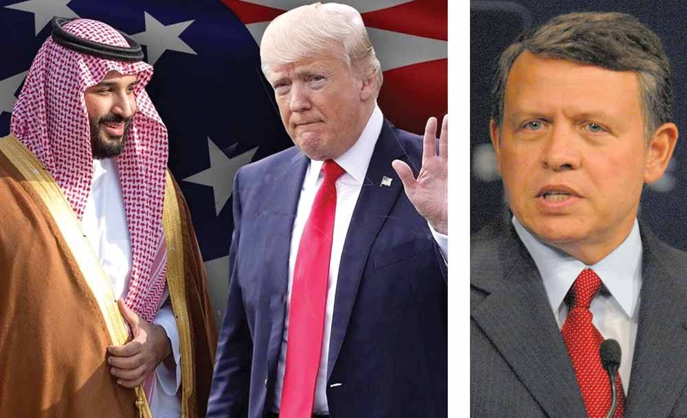 ترامب ومحمد بن سلمان: الاردن هو العقدة ويجب اخضاع ملك الاردن لصفقة القرن