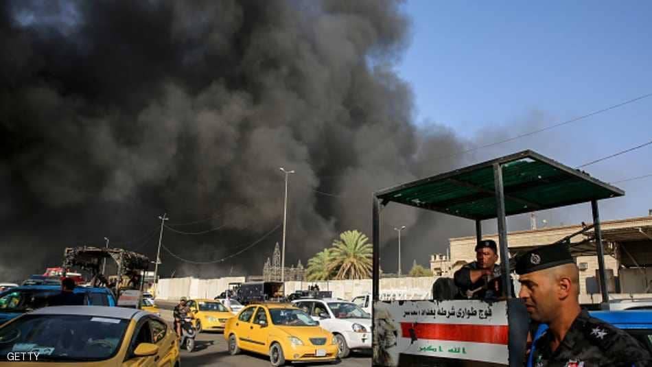ما الذي احترق من المخازن الانتخابية في بغداد؟