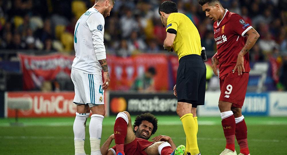 رونالدو يتحدث لأول مرة عن إصابة صلاح على يد راموس