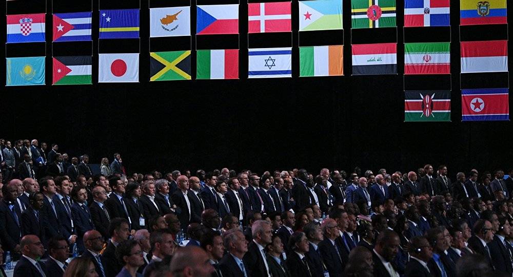 بدء عمل مؤتمر "الفيفا" في موسكو لاختيار البلد المضيف لكأس العالم