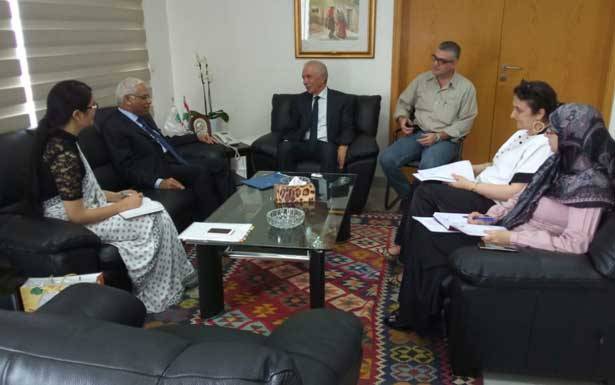 السفير الهندي في «الزراعة»