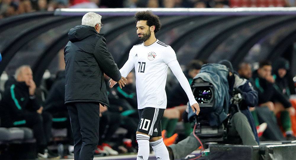 كوبر: محمد صلاح جاهز لمواجهة أوروغواي بنسبة 100%