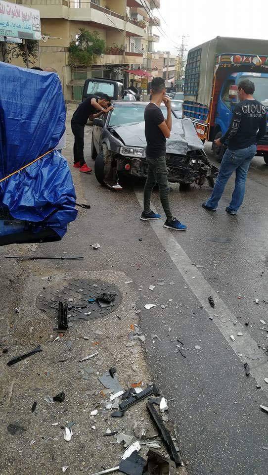 بالصورة..جريحتان في حادث سير في كفرشلان الضنية