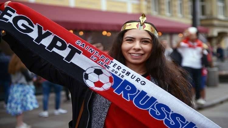 التشكيلة الرسمية لمباراة روسيا - مصر