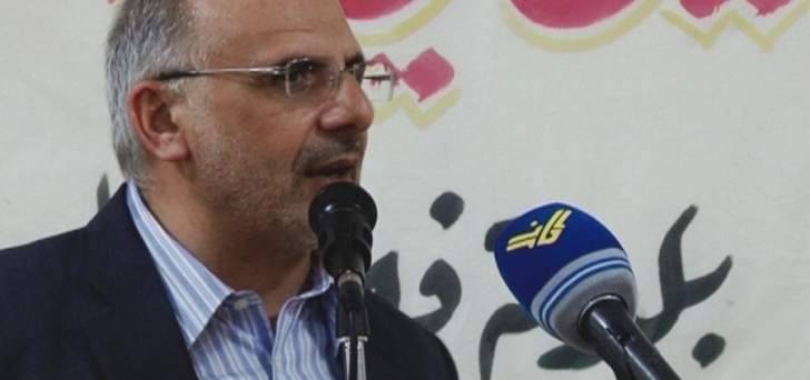 المقداد: لا يوجد اي منطقة في البقاع ممنوع على القوى الامنية دخولها