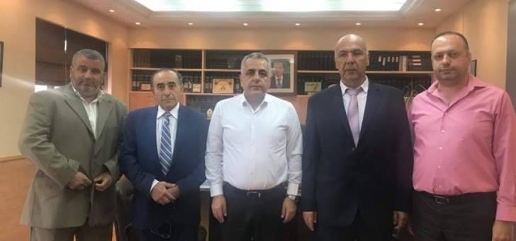 كركي عرض اوضاع الضمان مع وفد من ارباب العمل في طرابلس