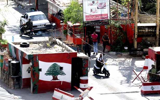اجراءات الجيش لحماية اللاجئين داخل عين الحلوة