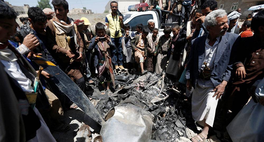 "أنصار الله": إسقاط طائرة استطلاع للتحالف جنوب غربي صعدة الحدودية