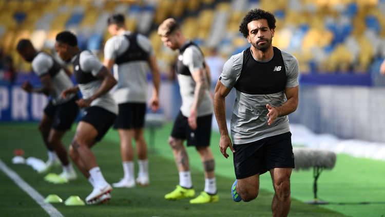 شاهد محمد صلاح بالزي العسكري في روسيا!