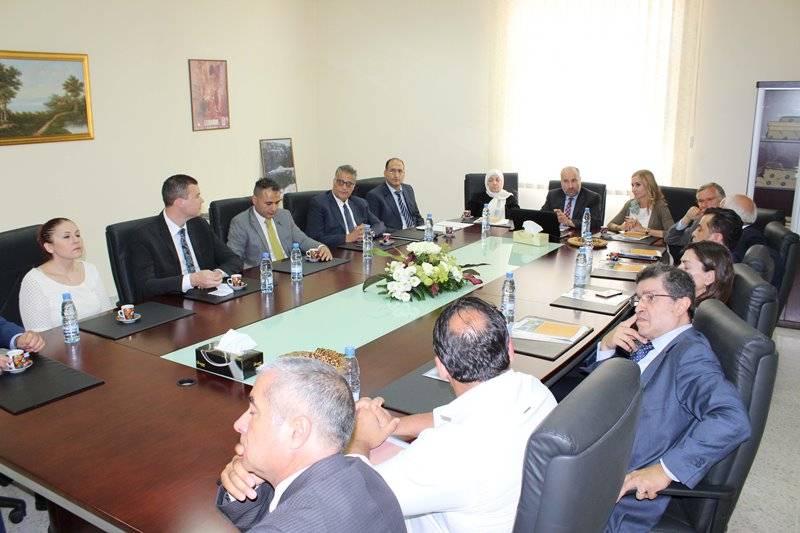 سفيرة سويسرا التقت بهية الحريري وزارت كلية التكنولوجيا في صيدا