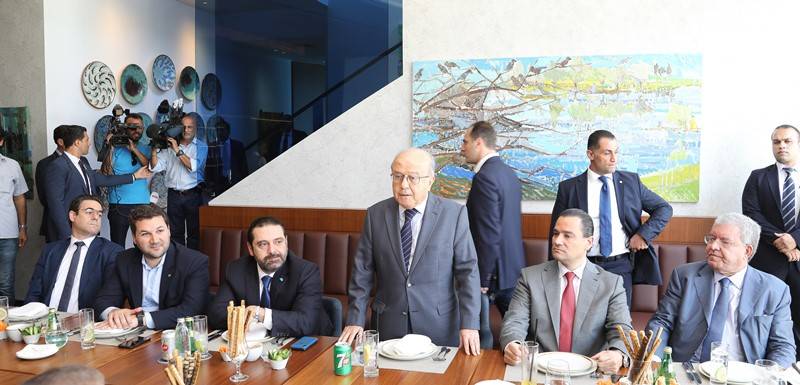 الحريري: الجميع متعاون وقد أطلع رئيس الجمهورية على التشكيلة غدا