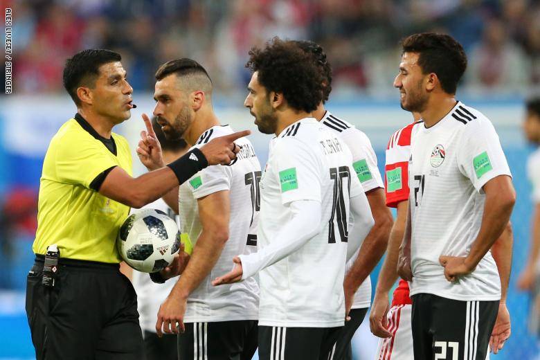 هاني أبوريدة: تقدمنا بشكوى ضد حكم مباراة مصر وروسيا
