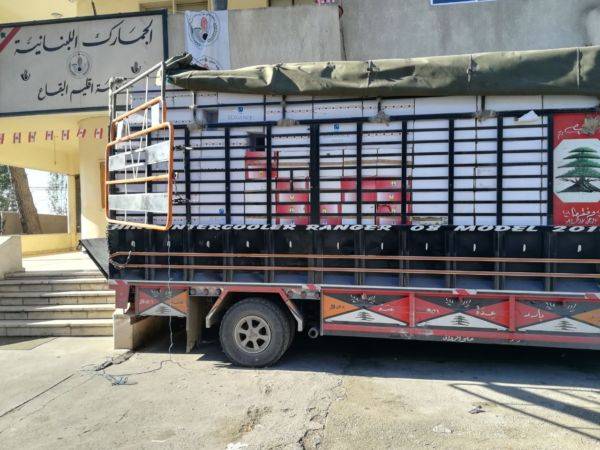 ما هي البضائع المهربة من سوريا التي ضبطها مديرية الجمارك اليوم؟