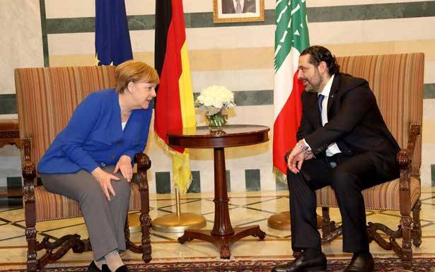 وصلت لبنان مساء وأجرت مُحادثات مع الحريري
ميركل: نقف إلى جانب لبنان المستقر والمنفتح