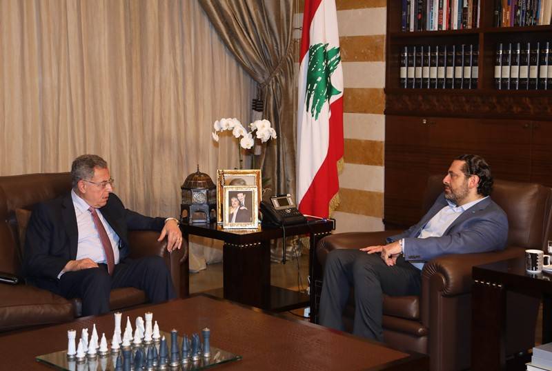 الحريري عرض المستجدات مع السنيورة