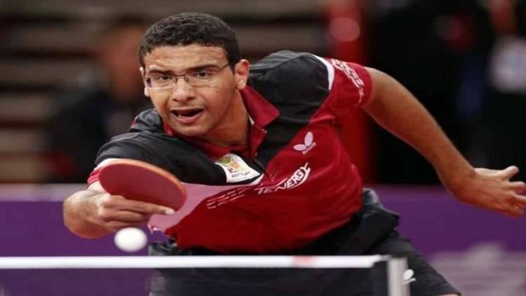 ترحيل بطل مصر في تنس الطاولة من دورة البحر المتوسط