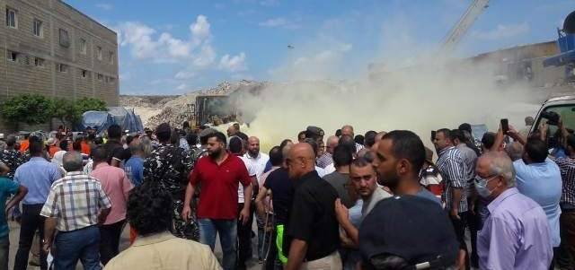 إدارة معمل نفايات صيدا أعلنت إقفاله وعدم استقبال النفايات حتى إشعار آخر