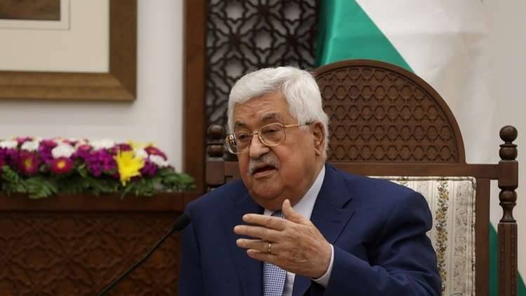 الرئيس الفلسطيني يلتقي ملادينوف في مقره برام الله