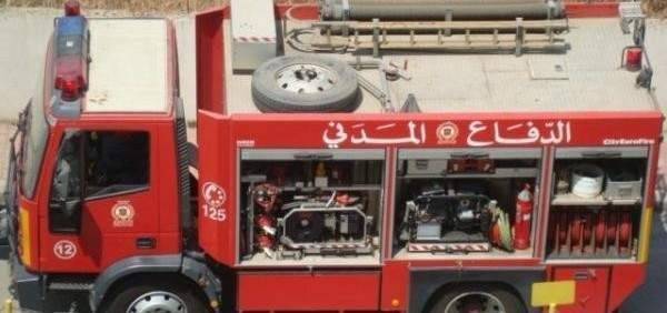 الدفاع المدني: إخماد حرائق ونقل واسعاف حالة طارئة