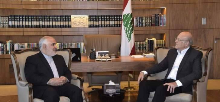 ميقاتي التقى فتحعلي في زيارة وداعية