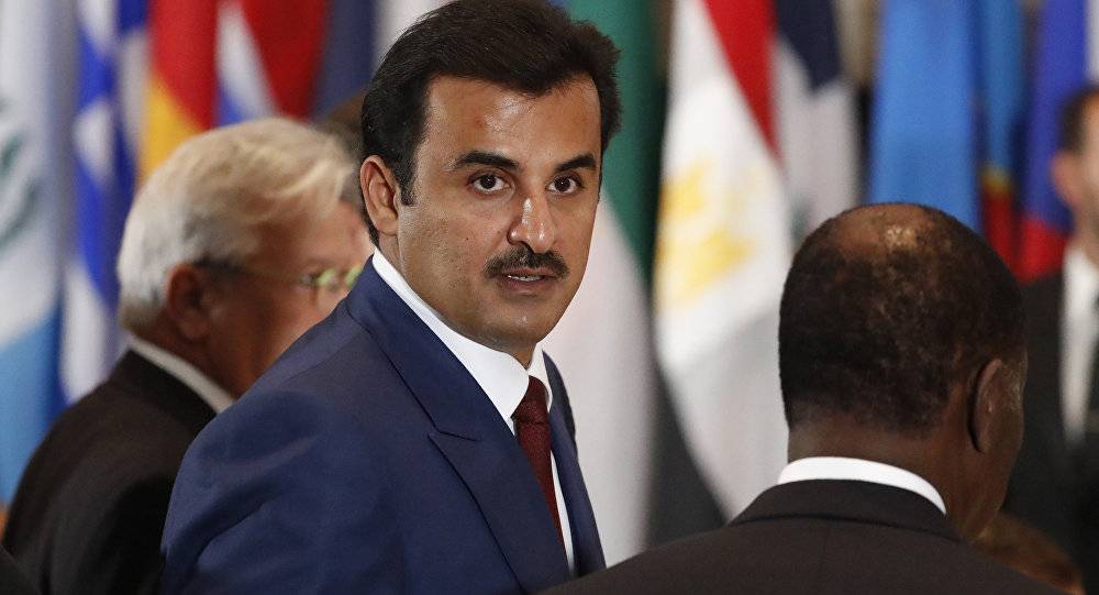 أمير قطر يزور موسكو في 7 تموز لحضور حدث خاص بكأس العالم
