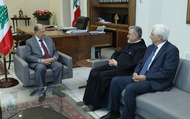 عون : نُحاول ترسيم الحدود البريّة
برعاية الأمم المتّحدة لنستعيد أراضينا