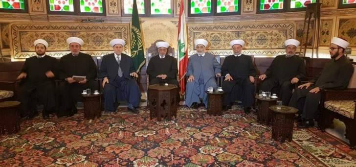 مجلس المفتين شدد على ضرورة التزام كل الفرقاء باتفاق الطائف