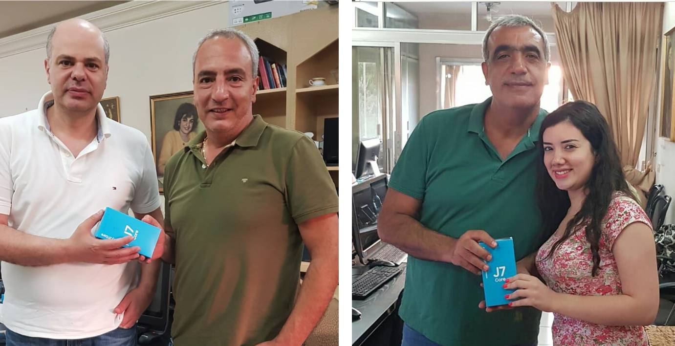 " الديار" تكافىء زميلين و احدى المشتركات في الموقع الالكتروني!