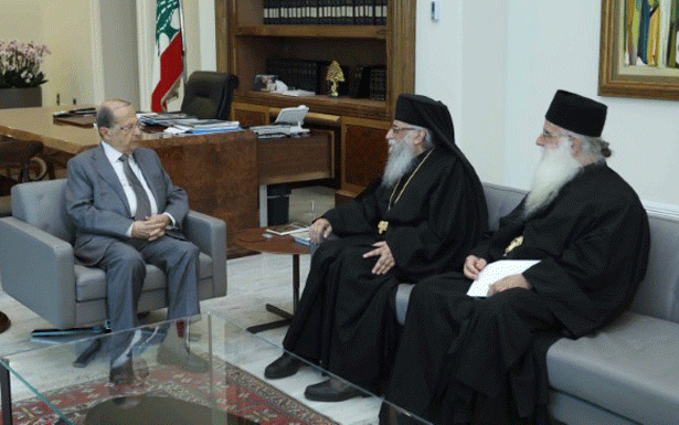 عون اطلع من ريتشارد على نتائج
زيارة قائد الجيش لواشنطن