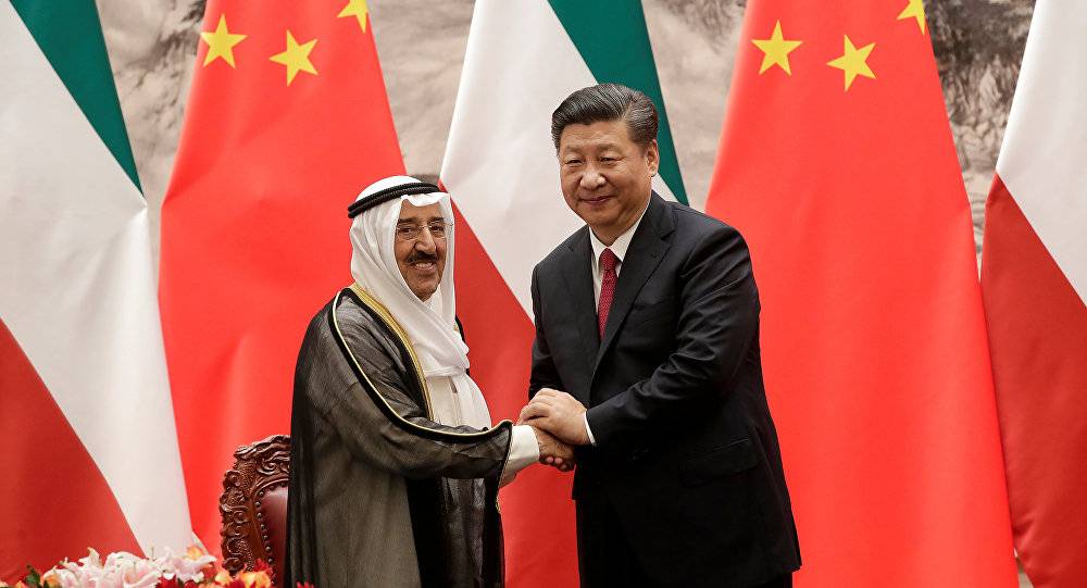 الصين والكويت تعلنان إقامة شراكات استراتيجية