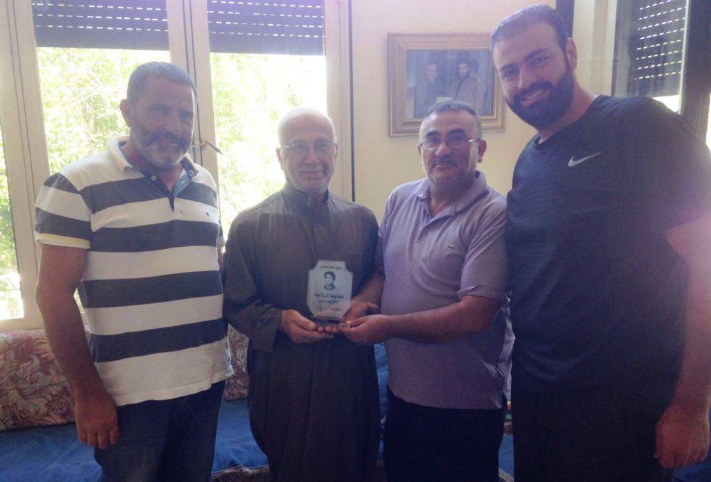 لجنة أصدقاء الأسير سكاف زارت حزب الله في الشمال في ذكرى عدوان تموز