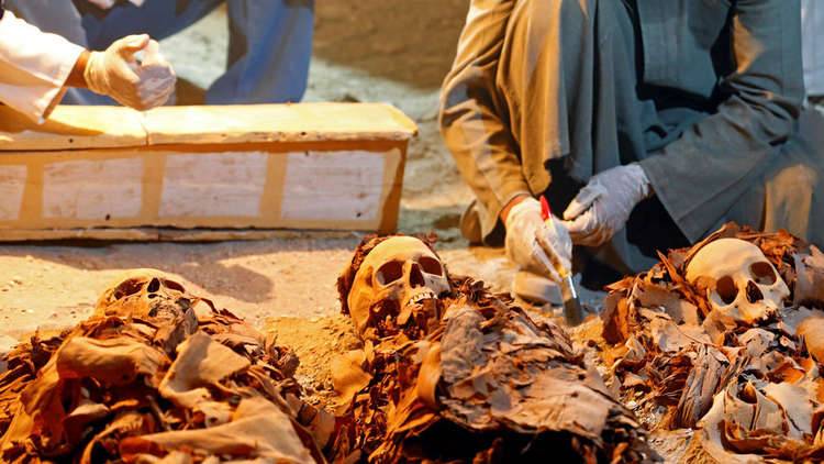 عرض مومياء مصرية ذات رأسين للمرة الأولى للجمهور (صورة)