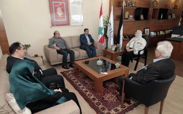 المولى استقبلت المستشار الثقافي الإيراني