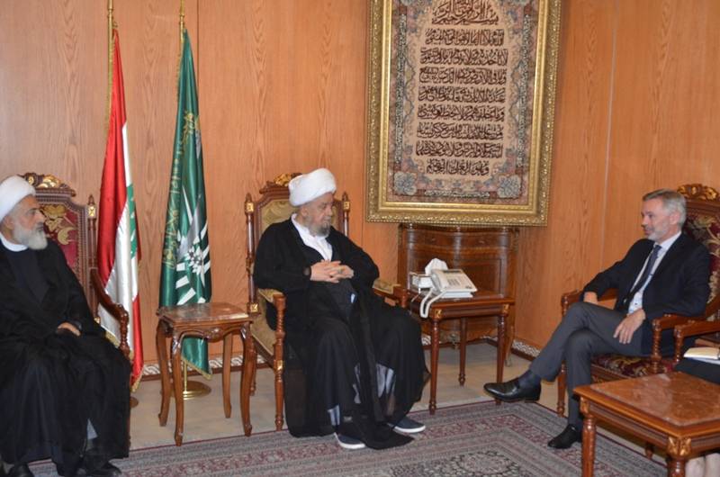 قبلان : للعمل الجاد لعودة النازحين السوريين الى وطنهم