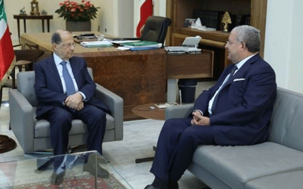 المشنوق أطلع عون على الأوضاع الأمنيّة
وهاب : الرئىس حريص على رعاية
كلّ الأطراف في الجبل