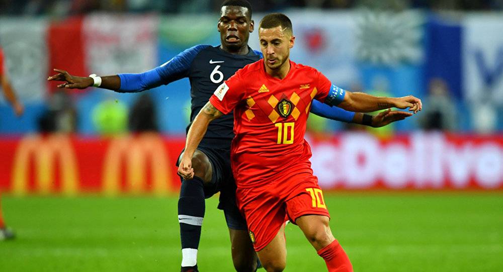 هازارد ينتقد طريقة فوز المنتخب الفرنسي