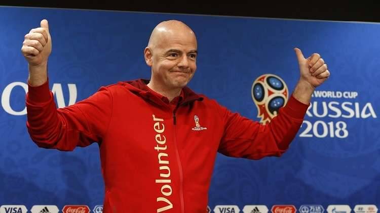 رئيس "الفيفا": مونديال روسيا الأفضل في التاريخ