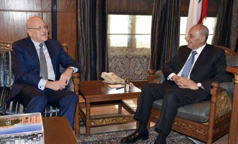 ميقاتي من عين التينة: الوقت ليس للترف السياسي بل لتشكيل الحكومة