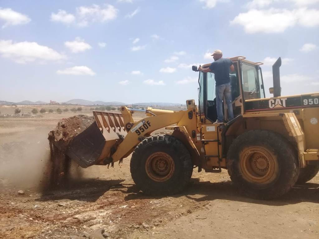 شبان من النبطية الفوقا اقفلوا مكب النفايات عند أطراف البلدة