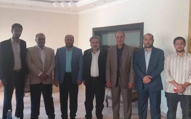 الموسوي بحث ووفد «حماس» آخر المستجدات الفلسطينيّّة
